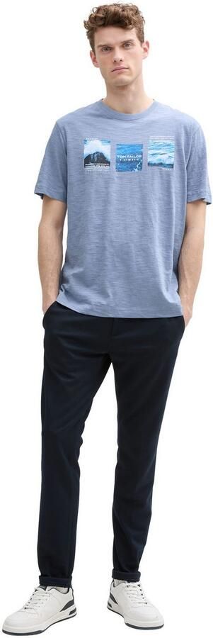 Tom Tailor T-shirt met frontprint - Foto 5