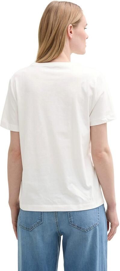 Tom Tailor Regular fit T-shirt van puur katoen - Foto 4