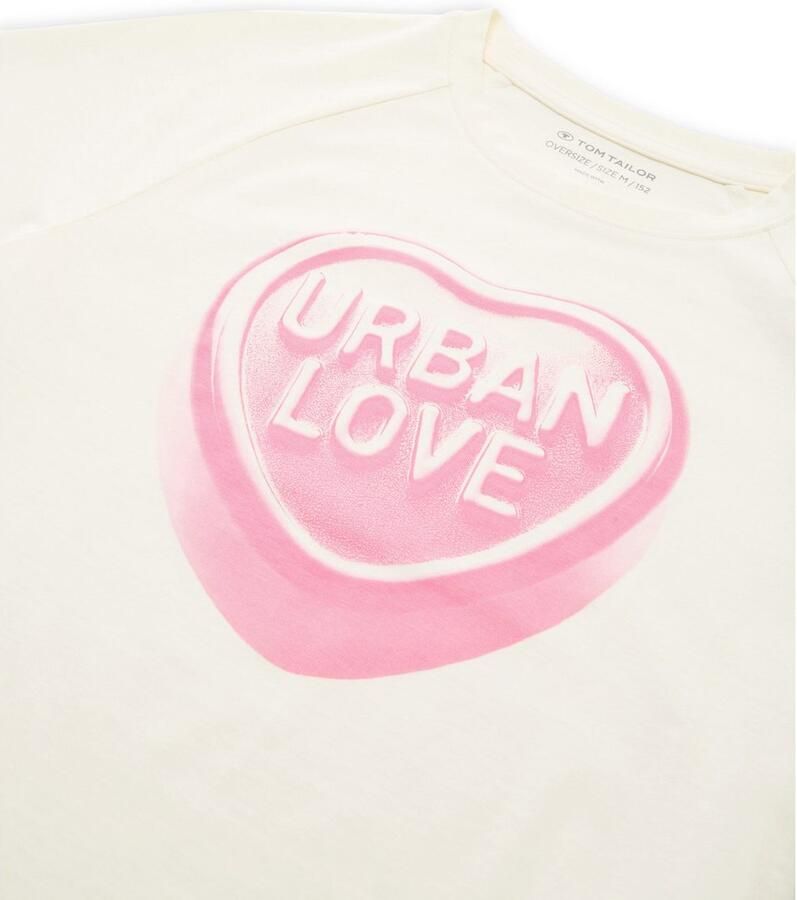 Tom Tailor T-shirt met frontprint