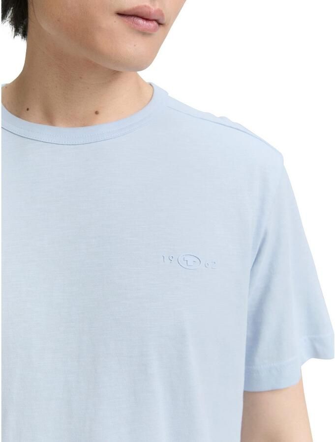 Tom Tailor T-shirt met geborduurd logo