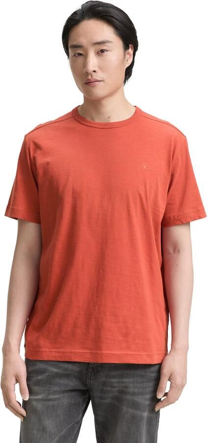 Tom Tailor T-shirt met geborduurd logo - Foto 6