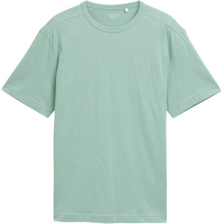 Tom Tailor T-shirt met geborduurd logo - Foto 3