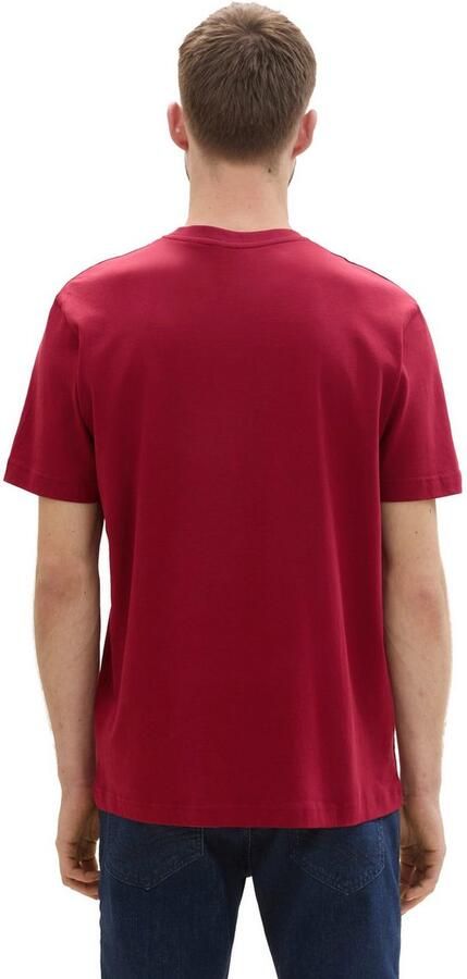 Tom Tailor T-shirt met grote logo-frontprint - Foto 7