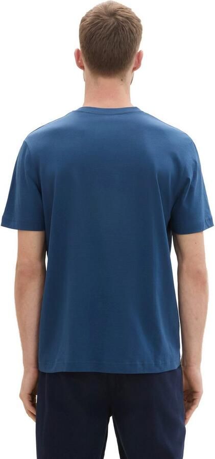 Tom Tailor T-shirt met grote logo-frontprint - Foto 3