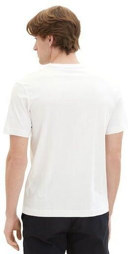 Tom Tailor Regular fit T-shirt van puur katoen met labelprint - Foto 3