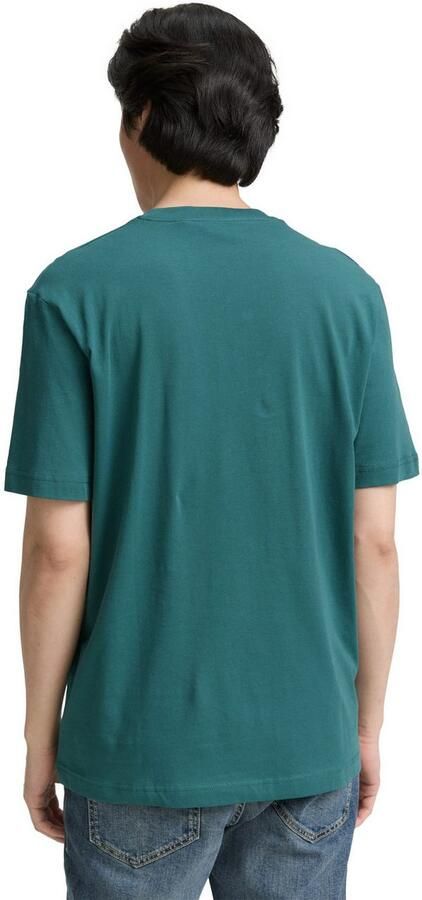 Tom Tailor T-shirt met grote logo-frontprint - Foto 4