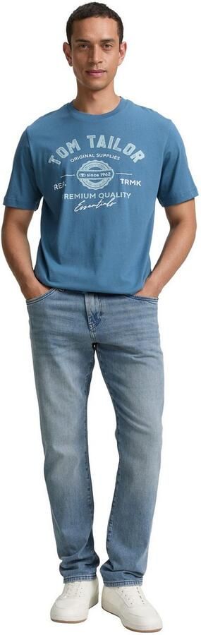 Tom Tailor T-shirt met grote logo-frontprint - Foto 5