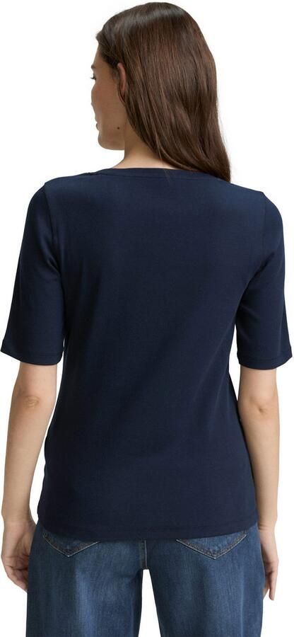 Tom Tailor Regular fit T-shirt van katoenmix - Foto 4