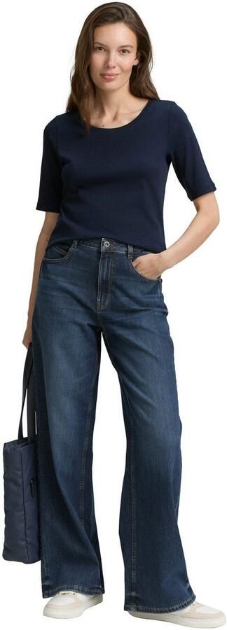 Tom Tailor Regular fit T-shirt van katoenmix - Foto 5