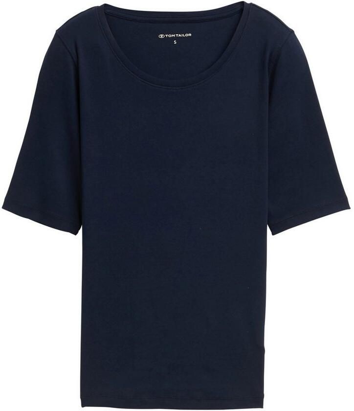 Tom Tailor Regular fit T-shirt van katoenmix - Foto 3