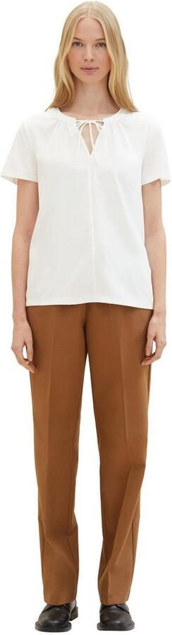 Tom Tailor T-shirt met druppelvormige hals - Foto 5