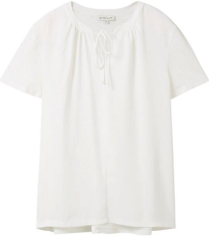 Tom Tailor T-shirt met druppelvormige hals - Foto 2