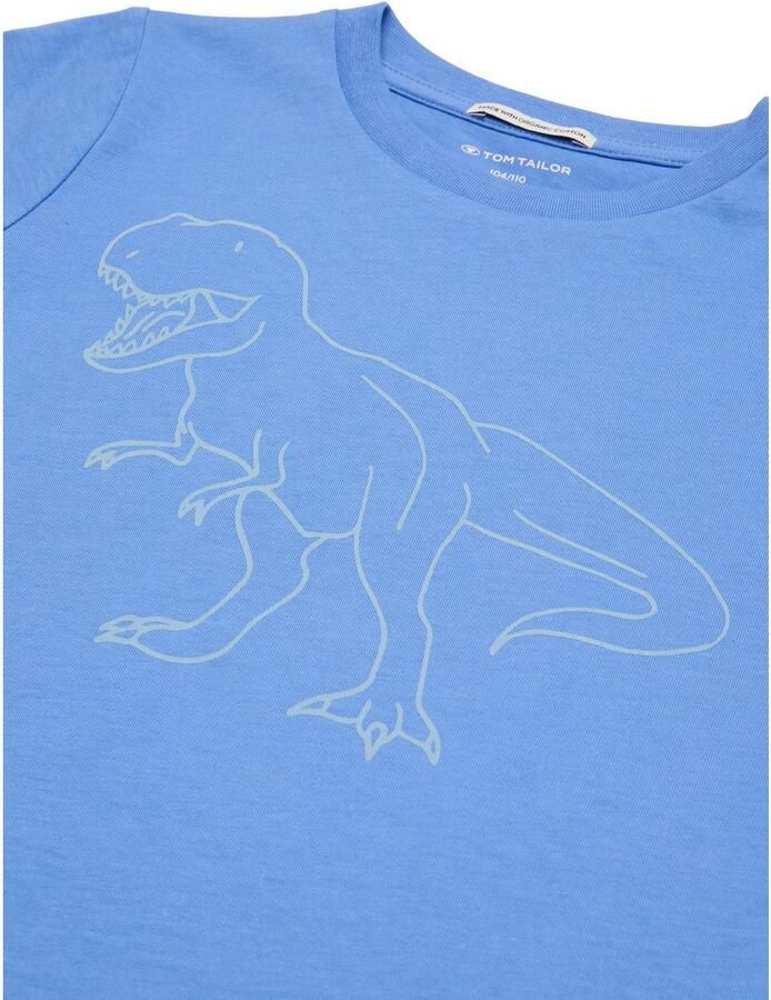 Tom Tailor T-shirt met in het donker oplichtende print