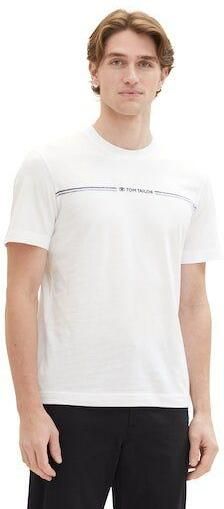 Tom Tailor T-shirt met logo-frontprint - Foto 4