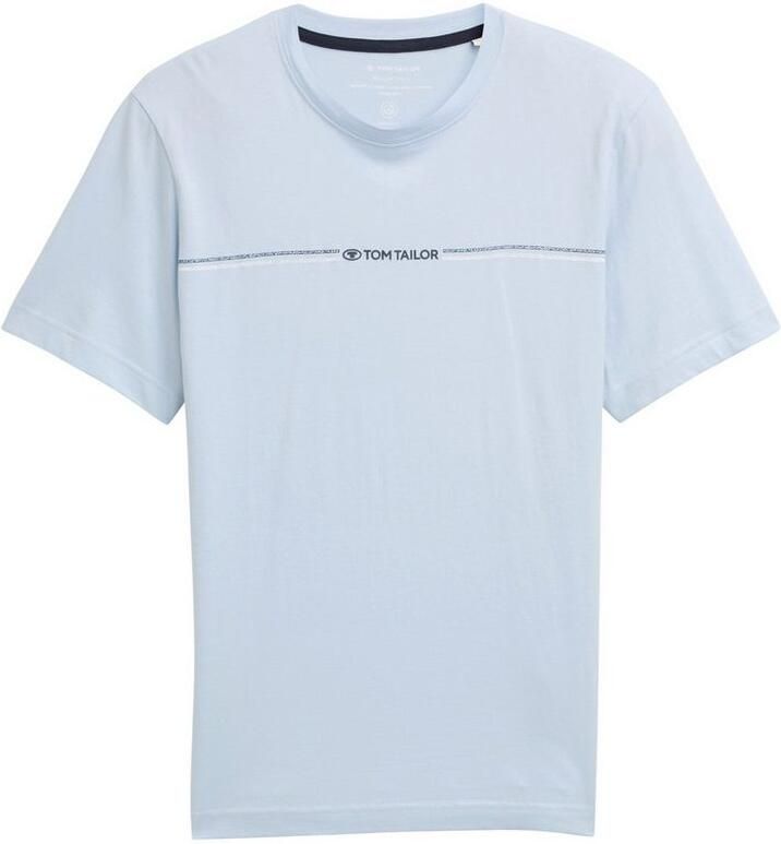 Tom Tailor T-shirt met logo-frontprint - Foto 3