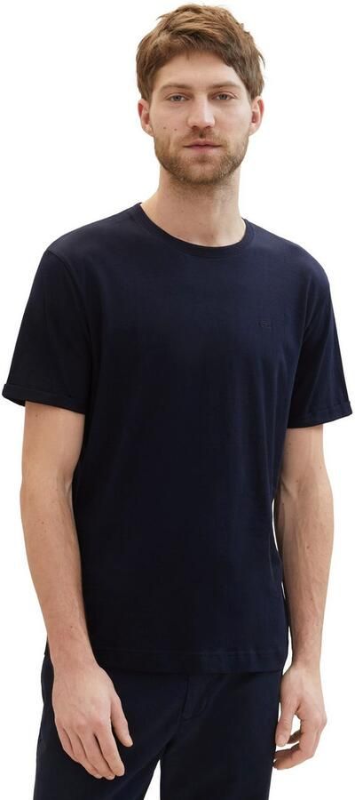 Tom Tailor T-shirt met logoborduursel (set 3-delig) - Foto 4