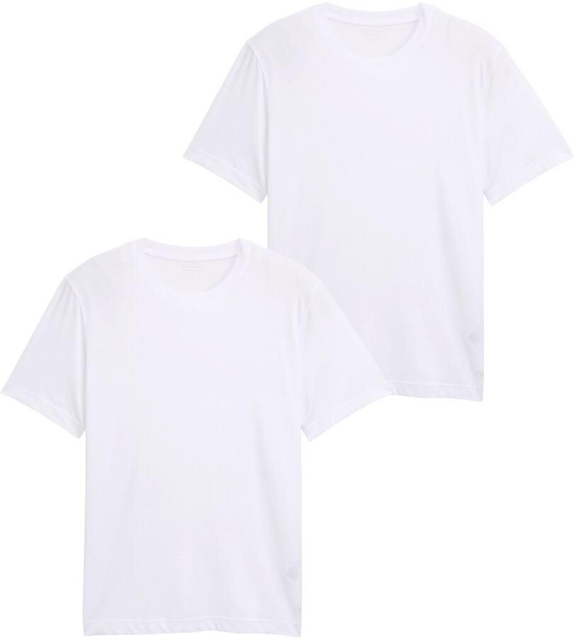 Tom Tailor T-shirt met logoprint (set 2-delig) - Foto 6