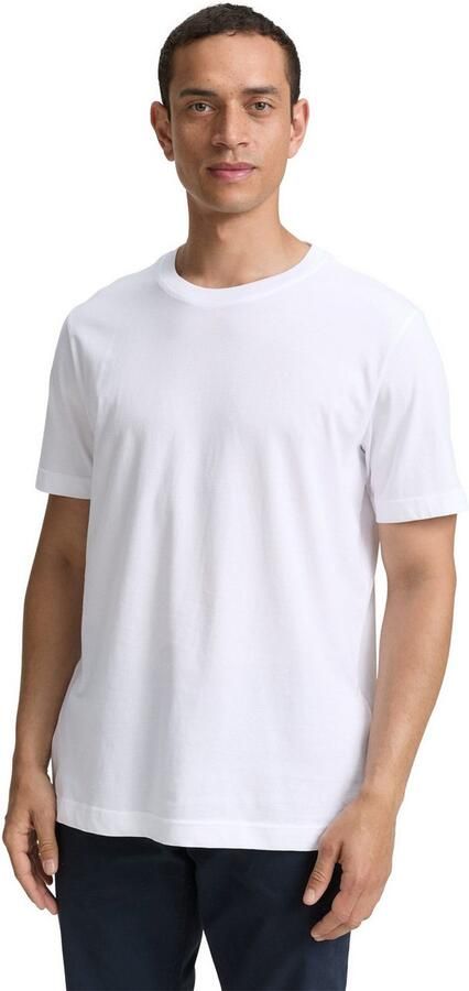 Tom Tailor T-shirt met logoprint (set 2-delig) - Foto 3