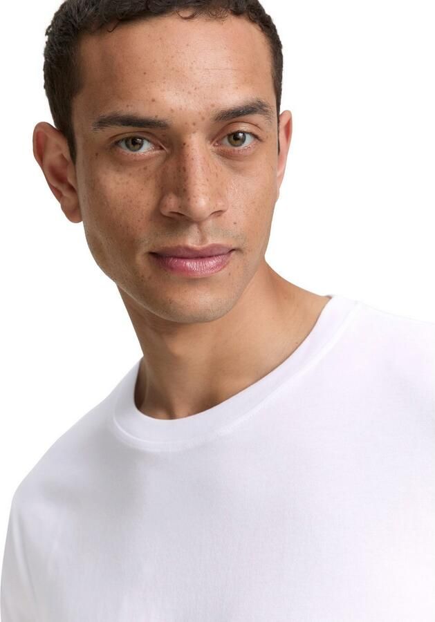 Tom Tailor T-shirt met logoprint (set 2-delig) - Foto 2