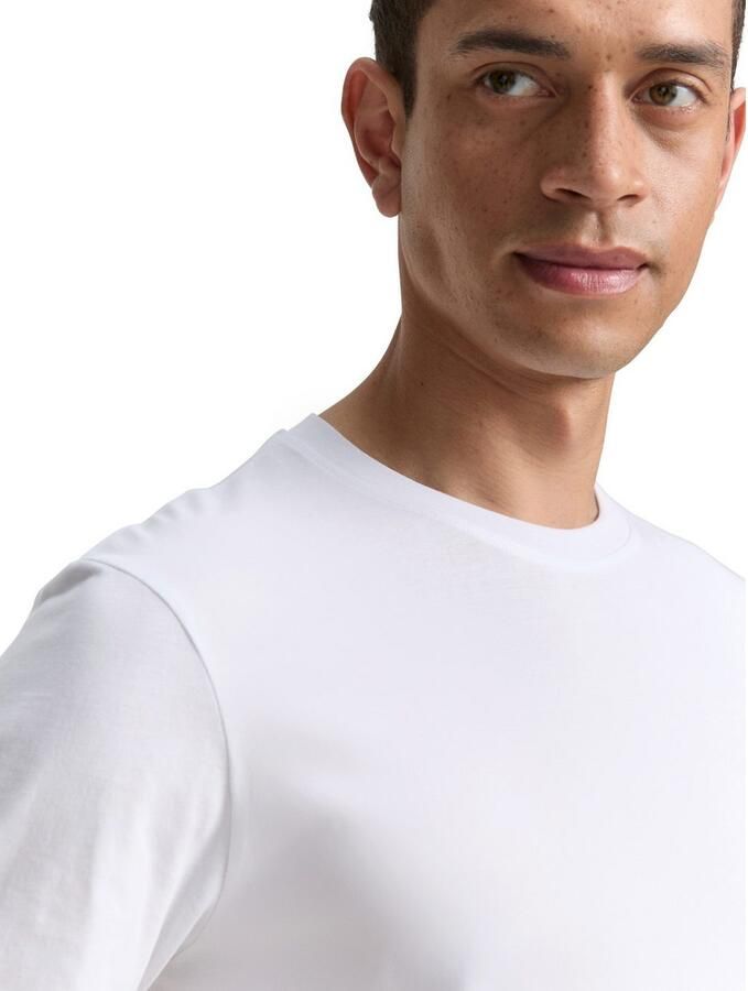 Tom Tailor T-shirt met logoprint (set 2-delig)