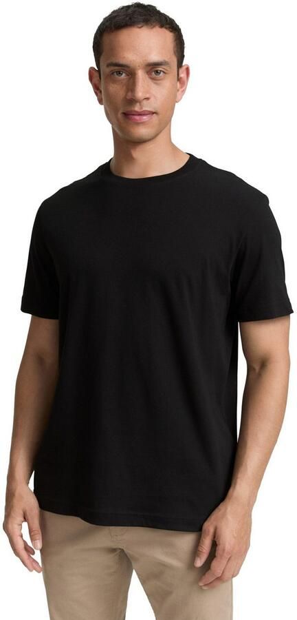 Tom Tailor T-shirt met logoprint (set 2-delig) - Foto 4