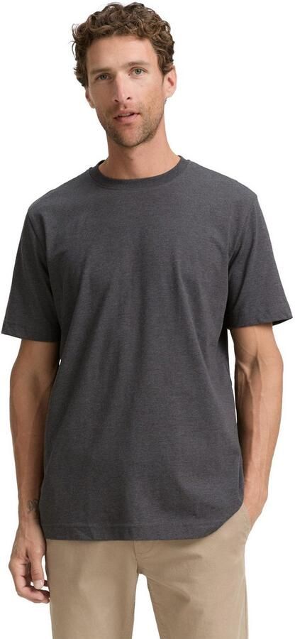 Tom Tailor T-shirt met logoprint (set 2-delig) - Foto 3