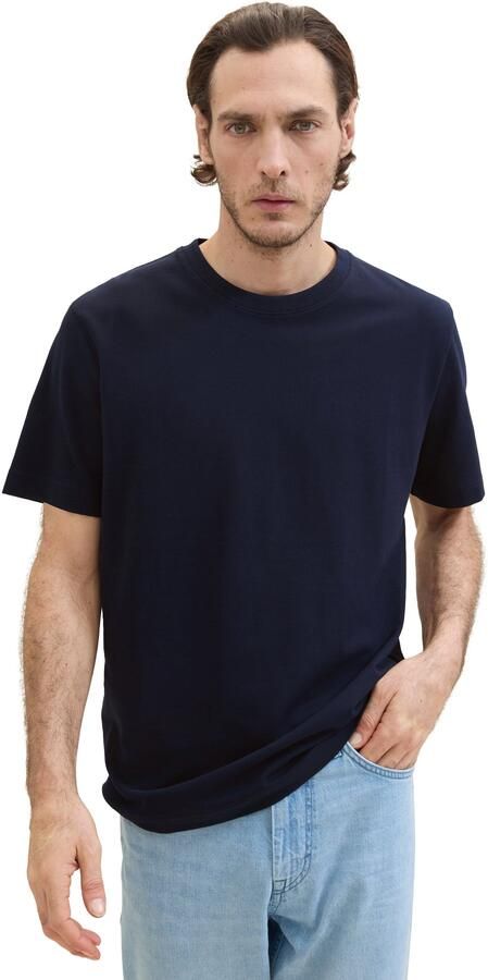 Tom Tailor T-shirt met piqué structuur - Foto 10