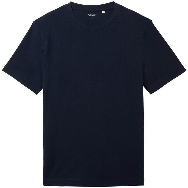 Tom Tailor T-shirt met piqué structuur - Foto 3