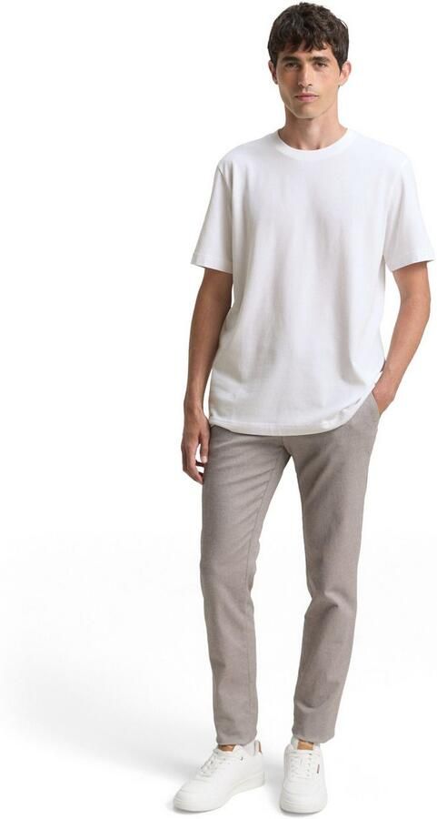 Tom Tailor T-shirt met piqué structuur - Foto 3