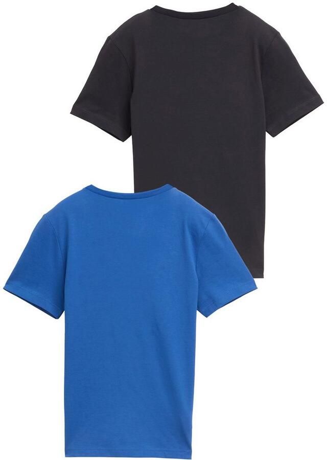 Tom Tailor T-shirt met print (set 2-delig) - Foto 2