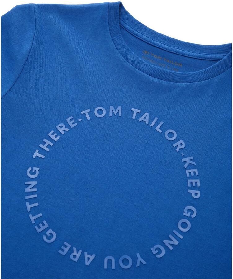 Tom Tailor T-shirt met print (set 2-delig)
