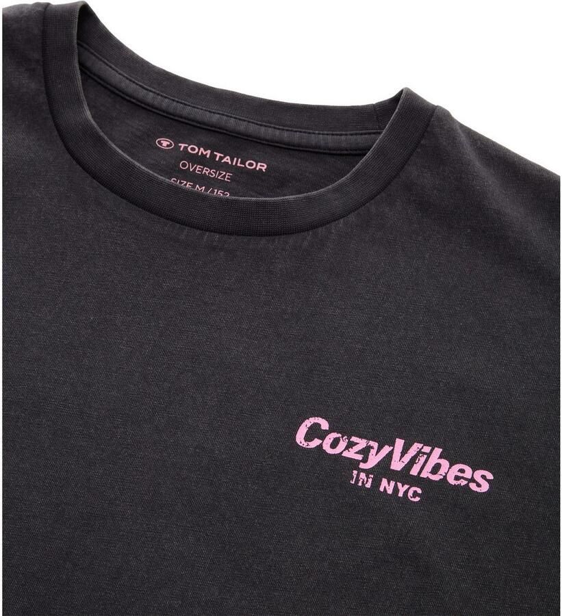 Tom Tailor T-shirt met print voor en achter