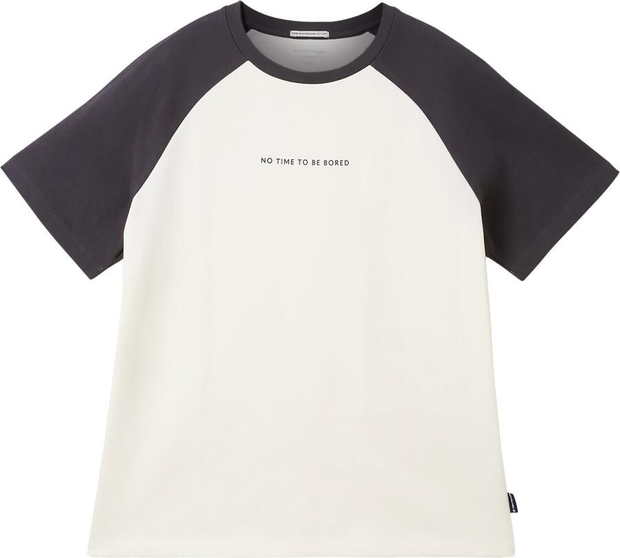 Tom Tailor T-shirt met raglanmouwen - Foto 3