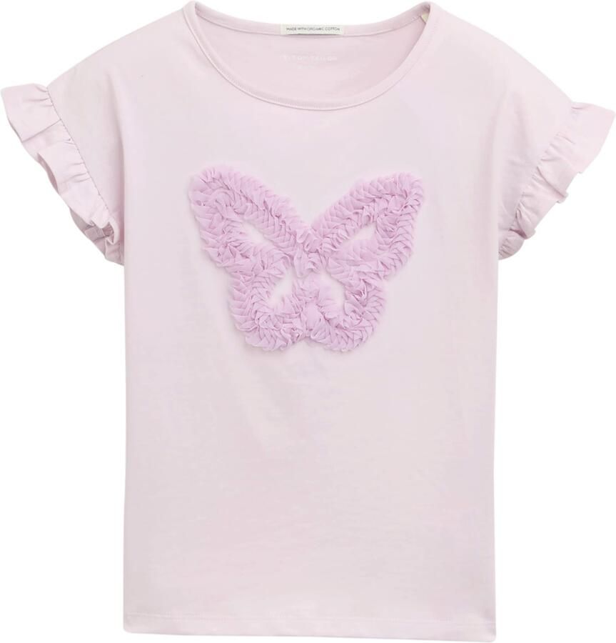 Tom Tailor T-shirt met ruches - Foto 3