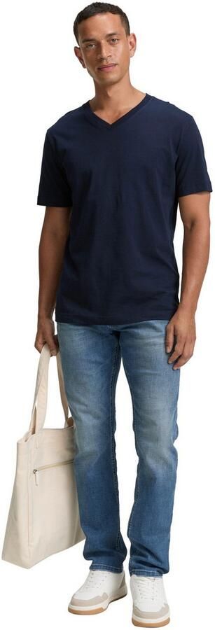 Tom Tailor T-shirt met v-hals duopack (set 2-delig) - Foto 5