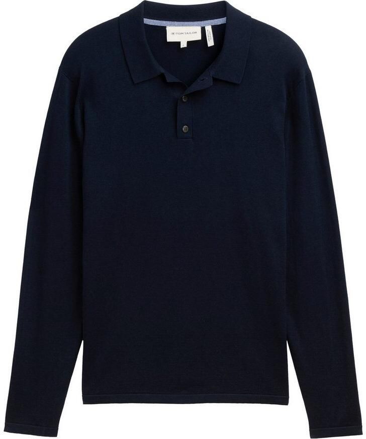 Tom Tailor Trui met polokraag met zijde