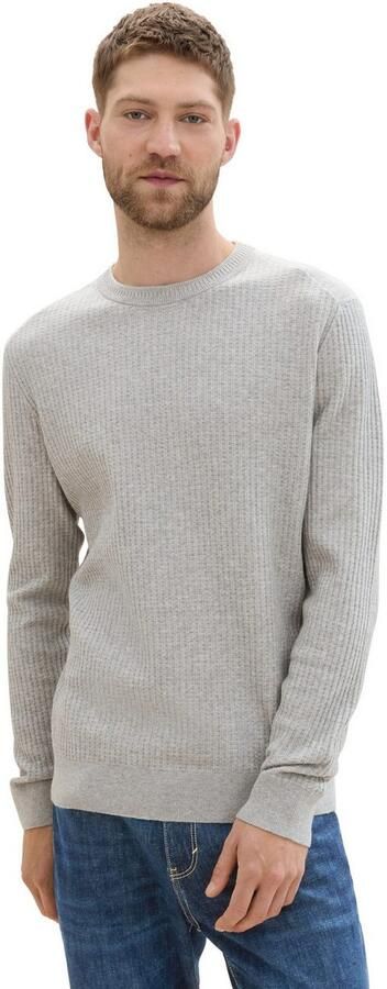 Tom Tailor Trui met ronde hals met een ronde hals - Foto 5