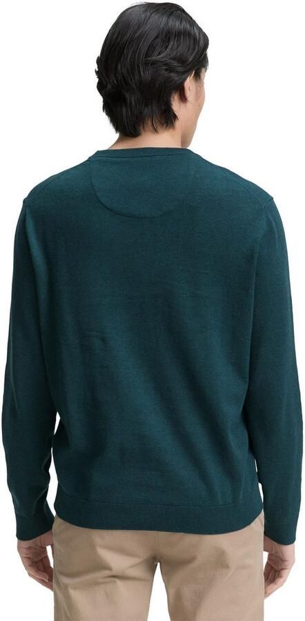 Tom Tailor Regular fit gebreide pullover van zuiver katoen - Foto 4