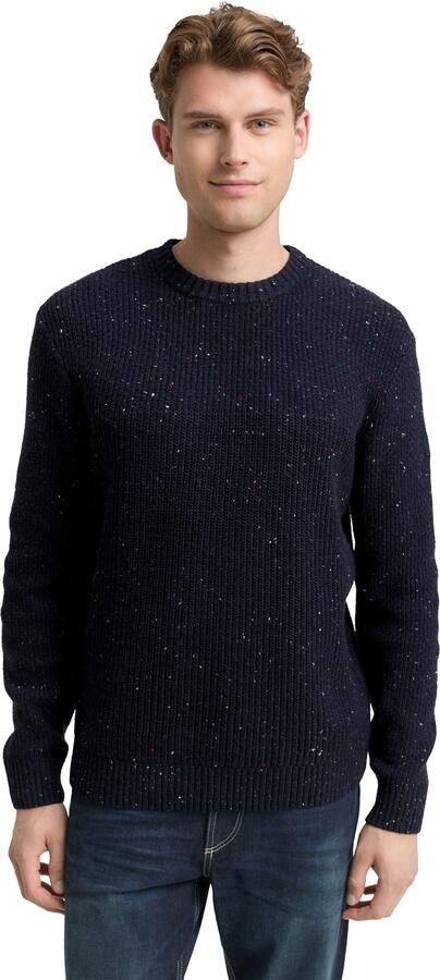 Tom Tailor Regular fit gebreide pullover van katoenmix - Foto 6