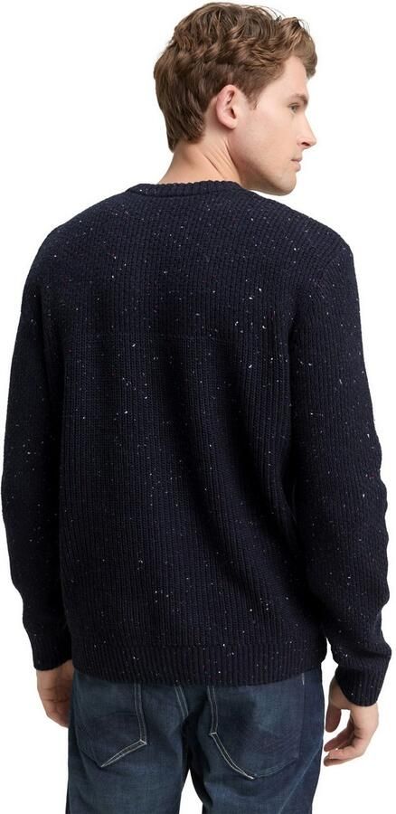 Tom Tailor Regular fit gebreide pullover van katoenmix - Foto 5