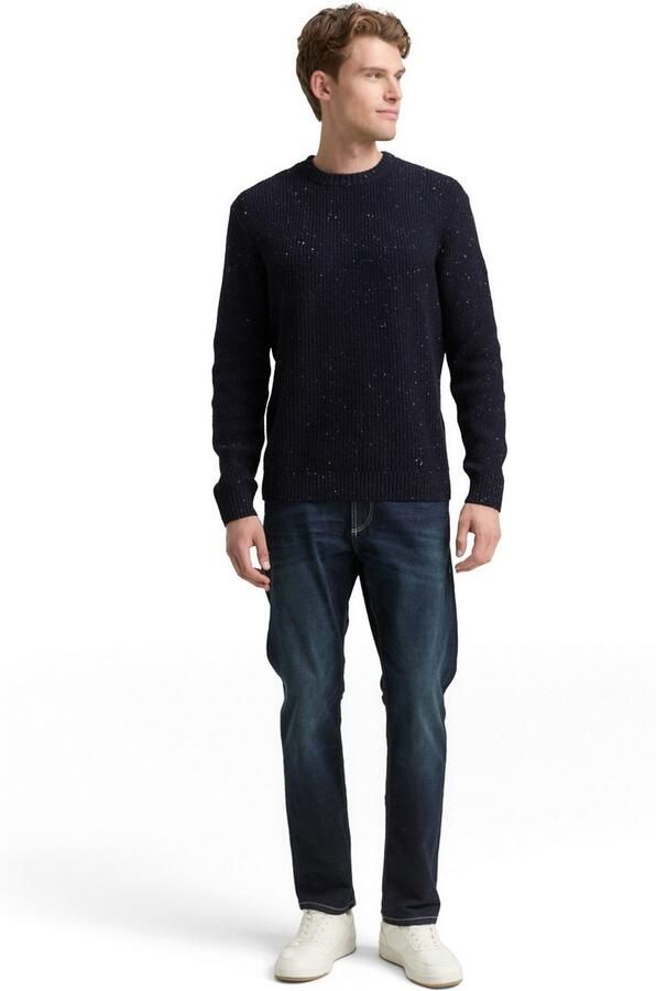 Tom Tailor Regular fit gebreide pullover van katoenmix - Foto 4