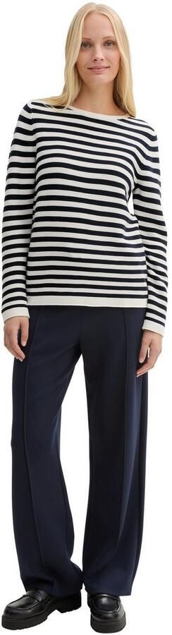 Tom Tailor Regular fit gebreide pullover van zuiver katoen - Foto 4