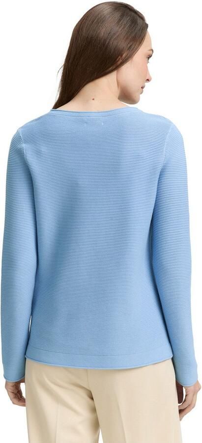 Tom Tailor Regular fit pullover van puur katoen - Foto 5