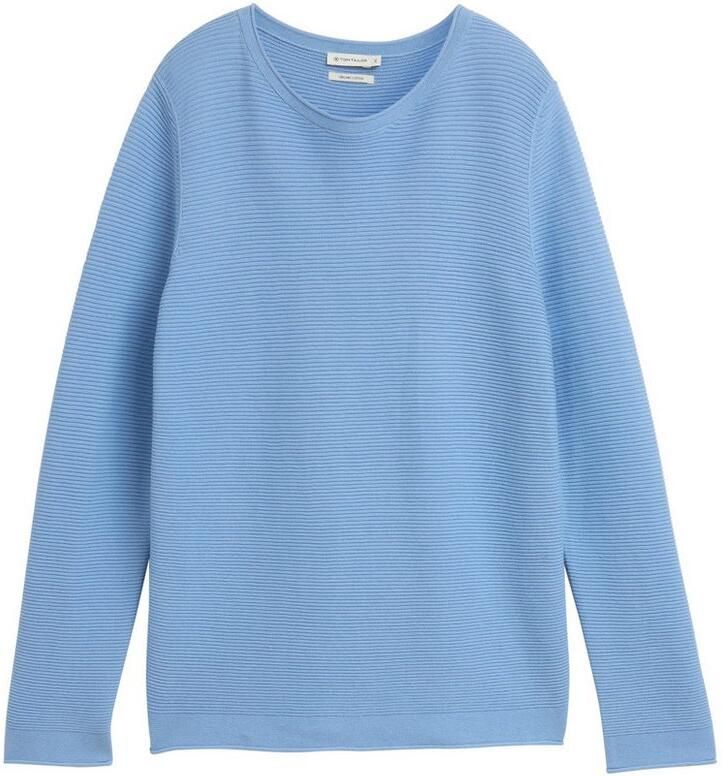 Tom Tailor Regular fit pullover van puur katoen - Foto 3