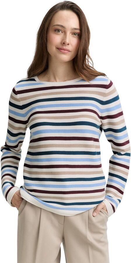 Tom Tailor Regular fit pullover van puur katoen - Foto 6