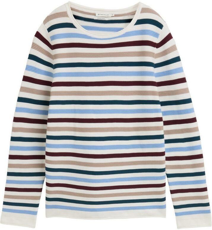 Tom Tailor Regular fit pullover van puur katoen - Foto 3