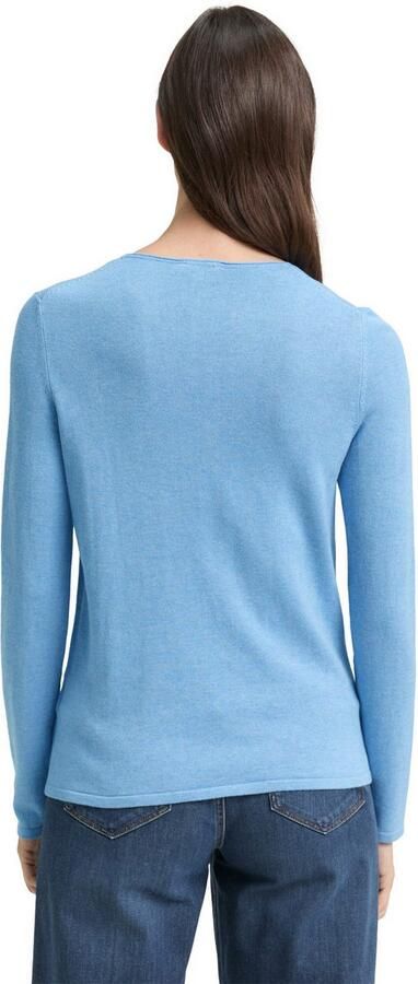 Tom Tailor Pullover van een mix van katoen en viscose - Foto 5