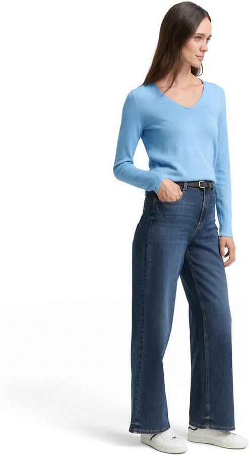 Tom Tailor Pullover van een mix van katoen en viscose - Foto 4