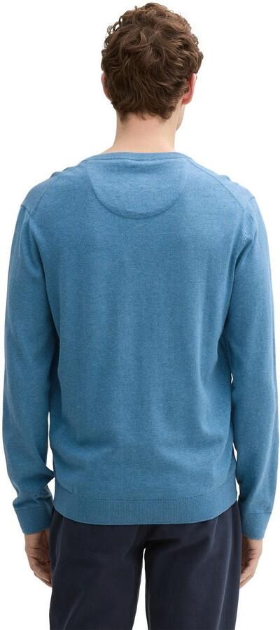 Tom Tailor Regular fit gebreide pullover van zuiver katoen - Foto 3