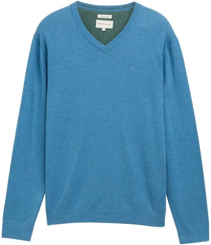 Tom Tailor Regular fit gebreide pullover van zuiver katoen - Foto 2